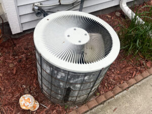 Older A/C Units ready to be replaced.