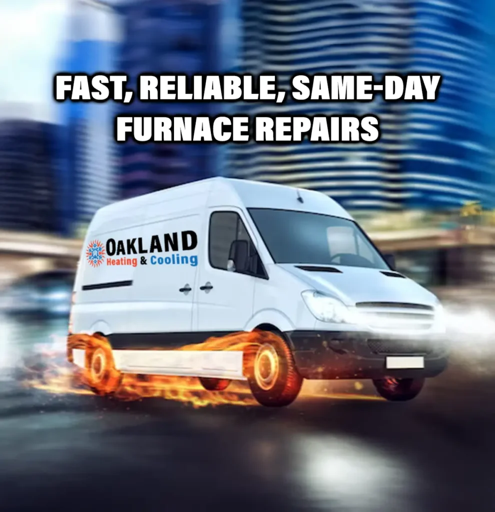 Same-day Furnace Repairs in Oxford, MI.