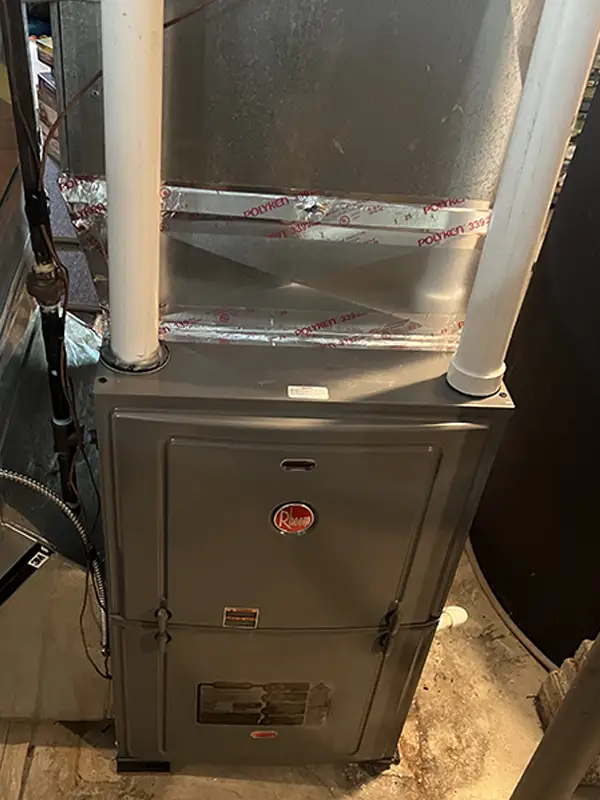 high-efficiency condensing furnace